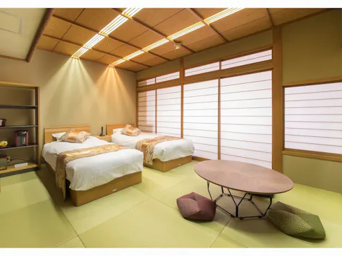 眺望なし和モダンベッドルームツイン