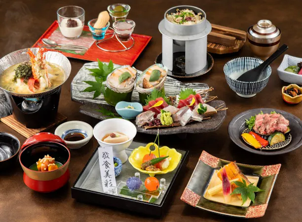 会席料理アップ1