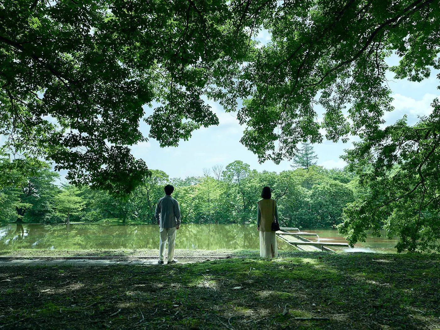 ゆと森倶楽部:森と池