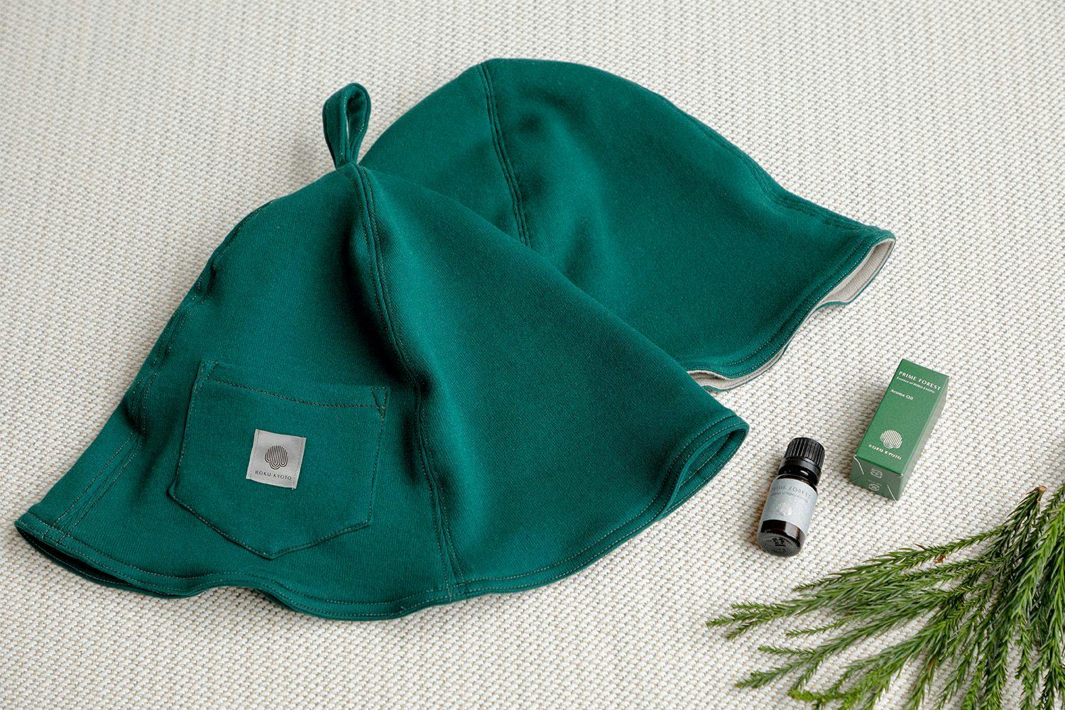 オリジナルサウナハット＆アロマ