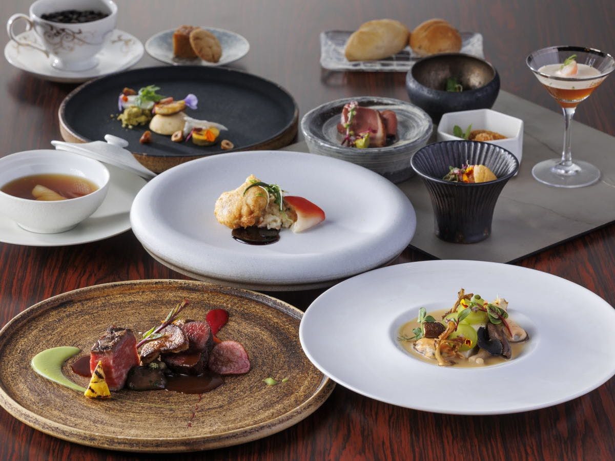 【Thực đơn kiểu Kaiseki Pháp mùa thu】