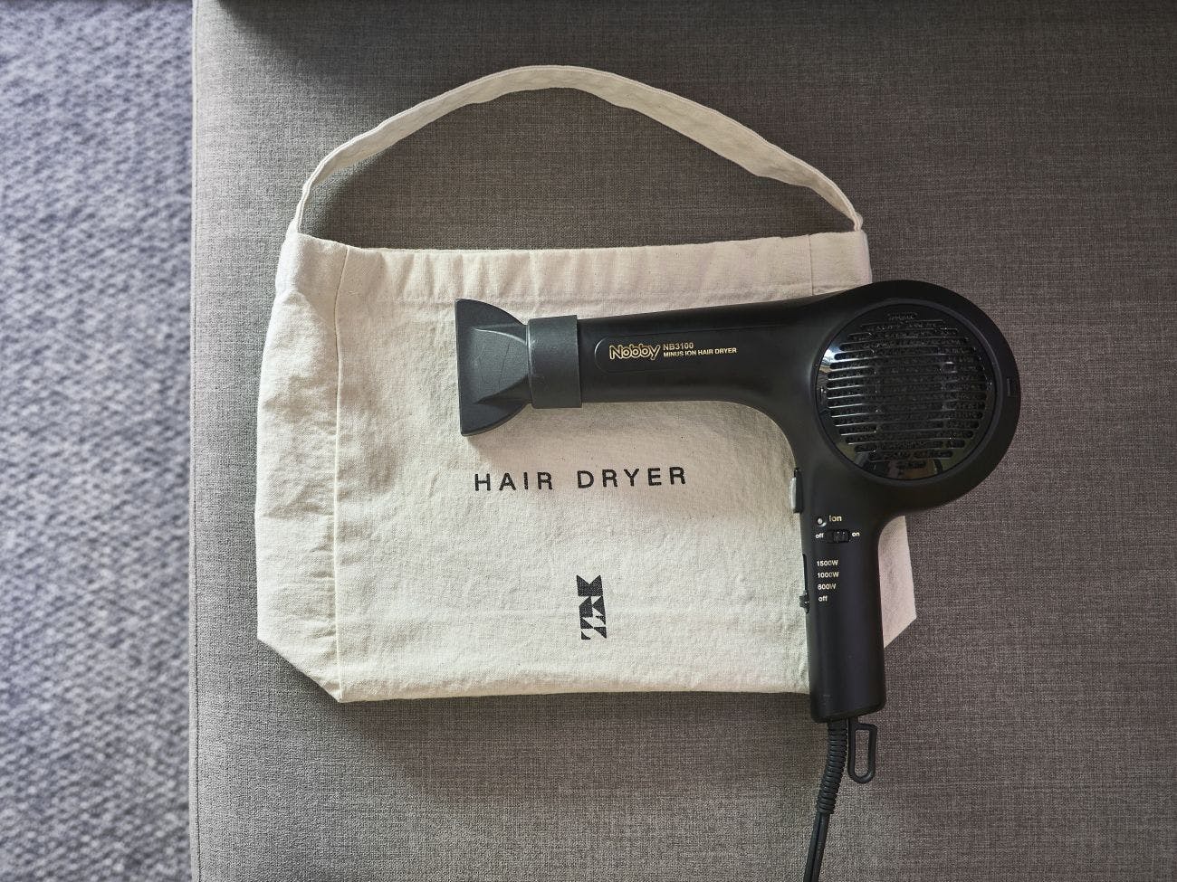 客室備品　ドライヤー