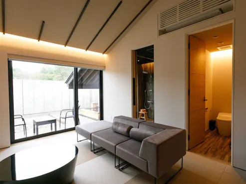 【Kolam air panas semula jadi】Bilik kembar standard