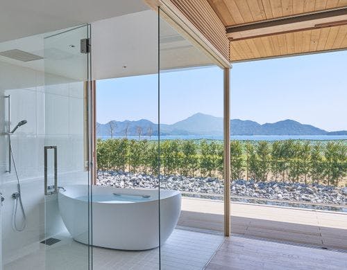 洋風・内風呂タイプのキールステックの家D