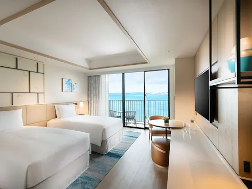 オーシャンビュー ツインデラックスルーム