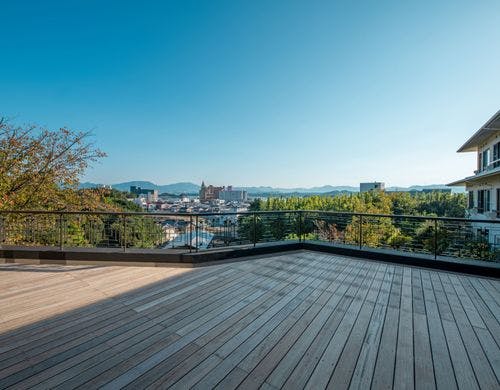 テラスからの眺め