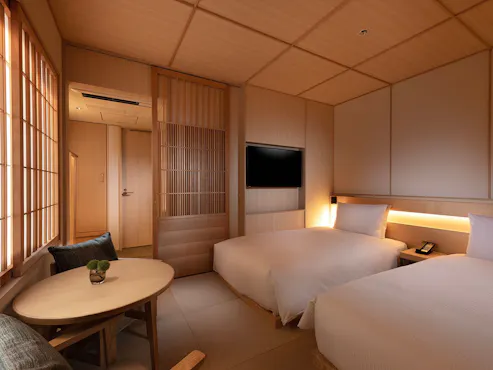 Phòng Deluxe Twin kiểu Nhật