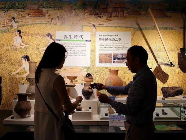 【大人のプレミアム体験】「歴史に憩う橿原市博物館」土器に触れ、橿原の歴史に触れる<朝食・ラウンジ付>