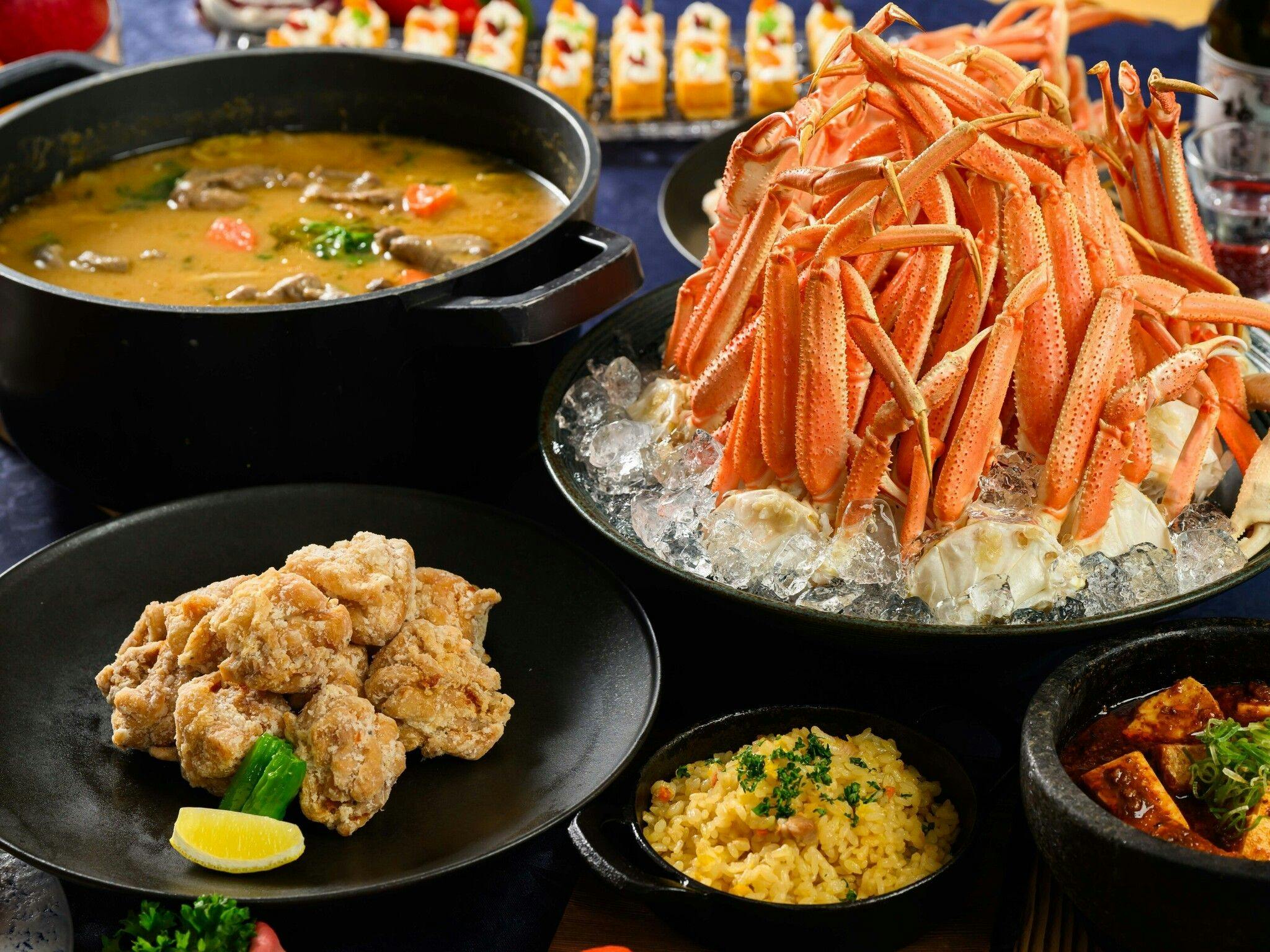 冬を満喫を味わう夕食ビュッフェメージ