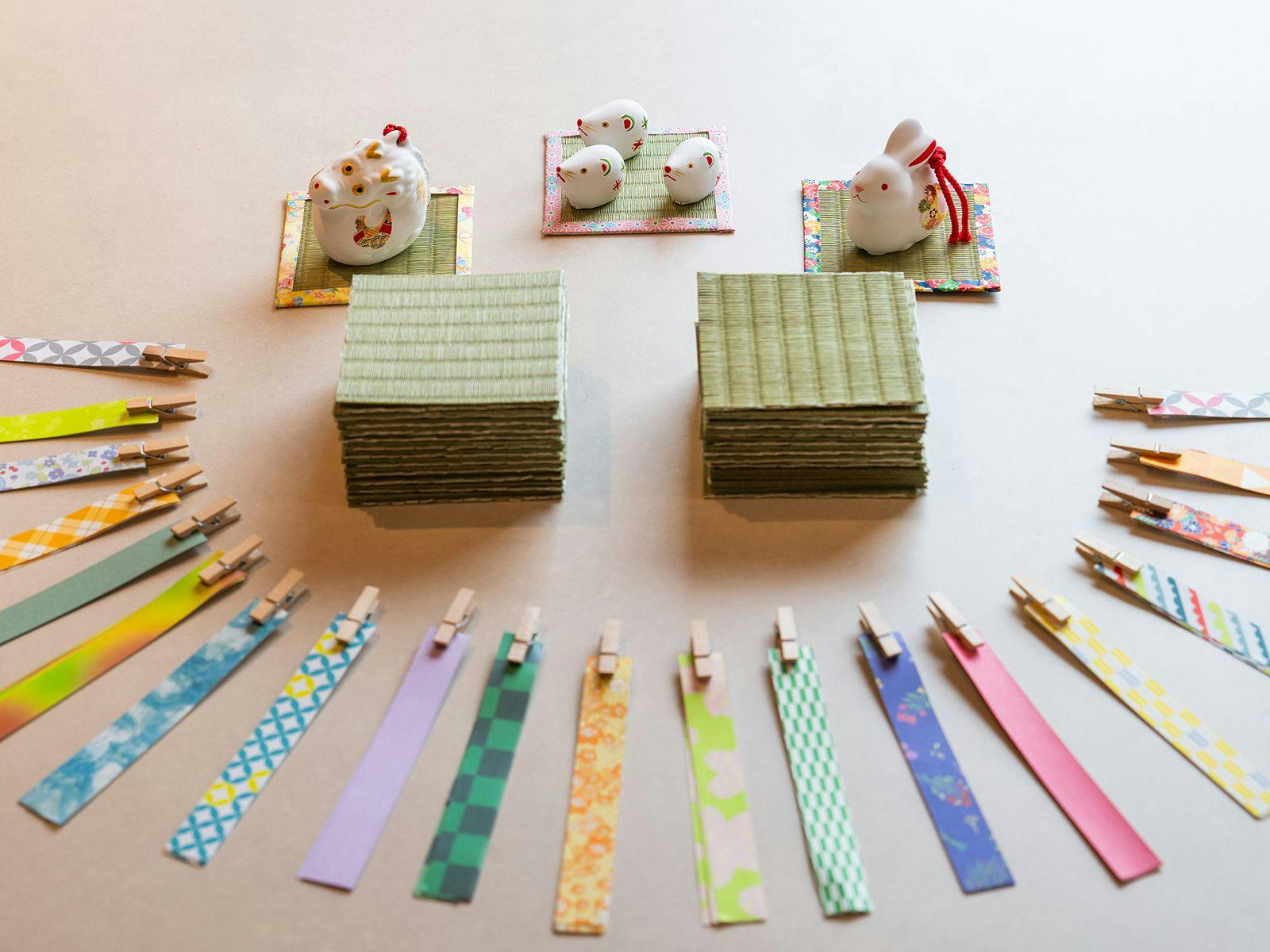 畳コースター作り体験