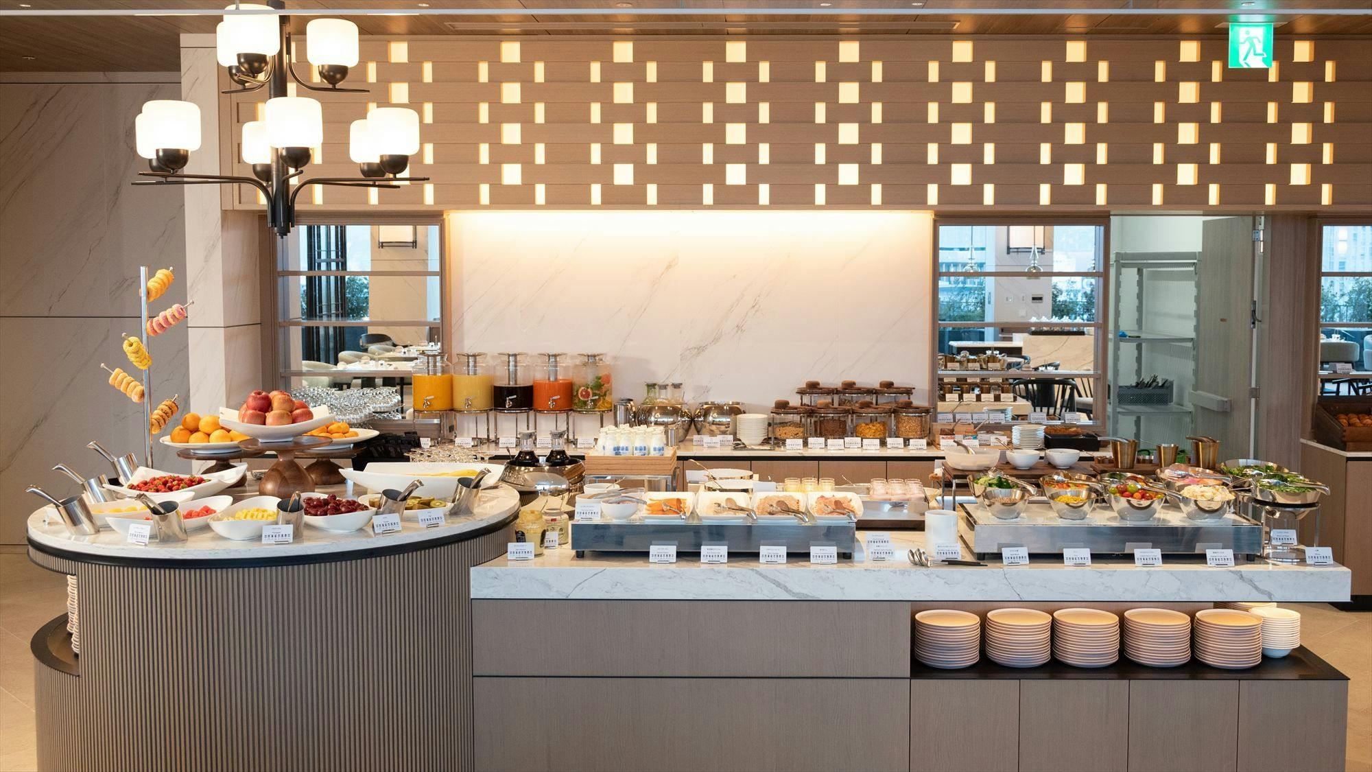 Bufet Jepun, Barat dan Cina