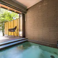 Calme専用の温泉