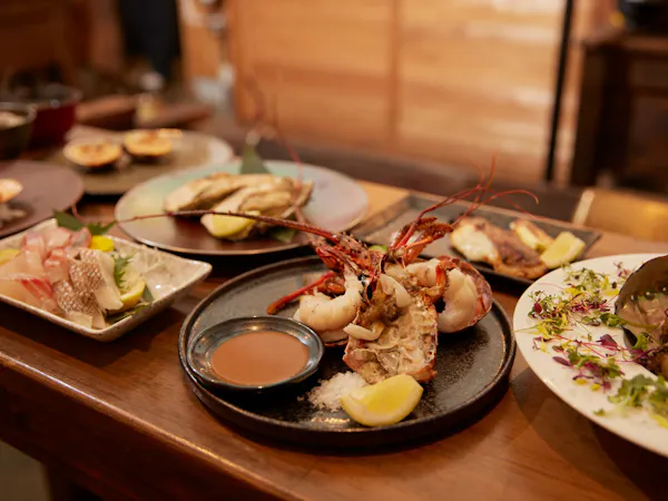 【2食付】夕食 海女小屋 なか川|朝食 オルビーレストラン紺野真シェフ監修 部屋食