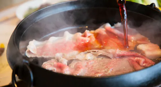 【2食付】夕食 松阪牛すき焼き スギモト|朝食 フレンチトースト+各種ビュッフェ ノウニエール