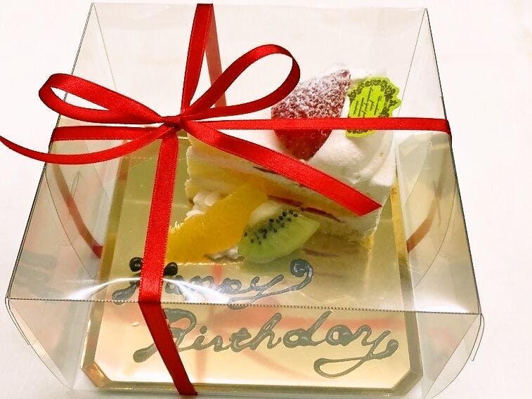 個包装デコケーキ