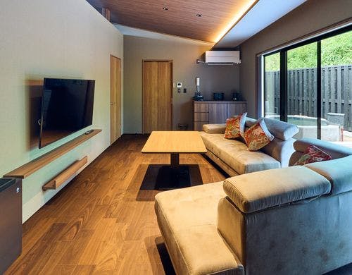 石風呂露天付き和洋室