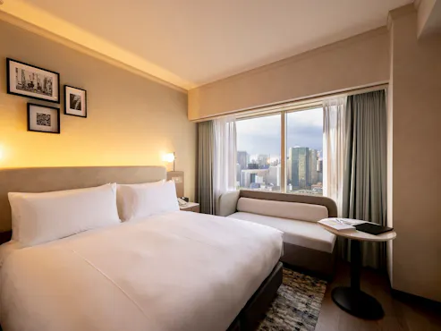 1ダブルベッド・ベイビュー