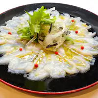 ふぐカルパッチョ