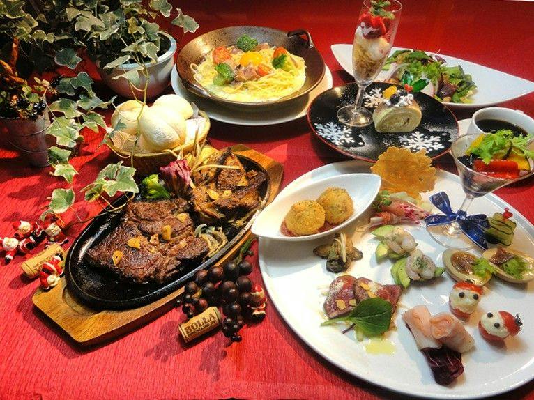 【夕朝食プラン】肉と魚のイタリアンディナーコースと朝食ビュッフェプラン