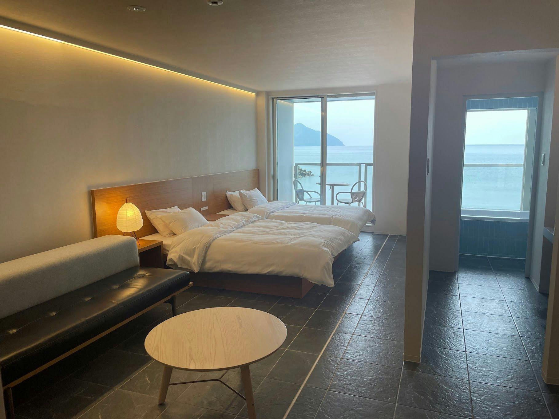 全室オーシャンビュー・テラス付！