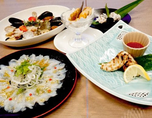 ふぐ料理イタリアン仕立て