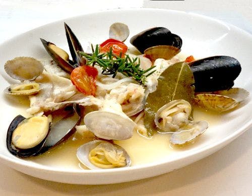 ふぐのアクアパッツア