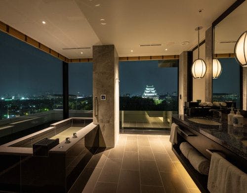 温泉ラグジュアリーキャッスルビューキング