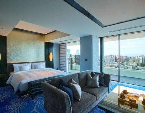 温泉ラグジュアリー シティ ビュー キング