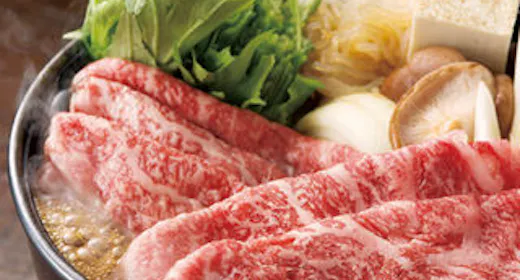 【選べるお鍋】上州牛を堪能!しゃぶしゃぶ若しくはすき焼き!