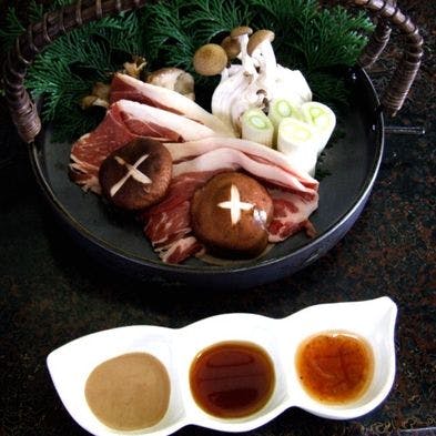 ＜満腹・萬福＞　炭火で上州自慢のお肉＆旬菜を