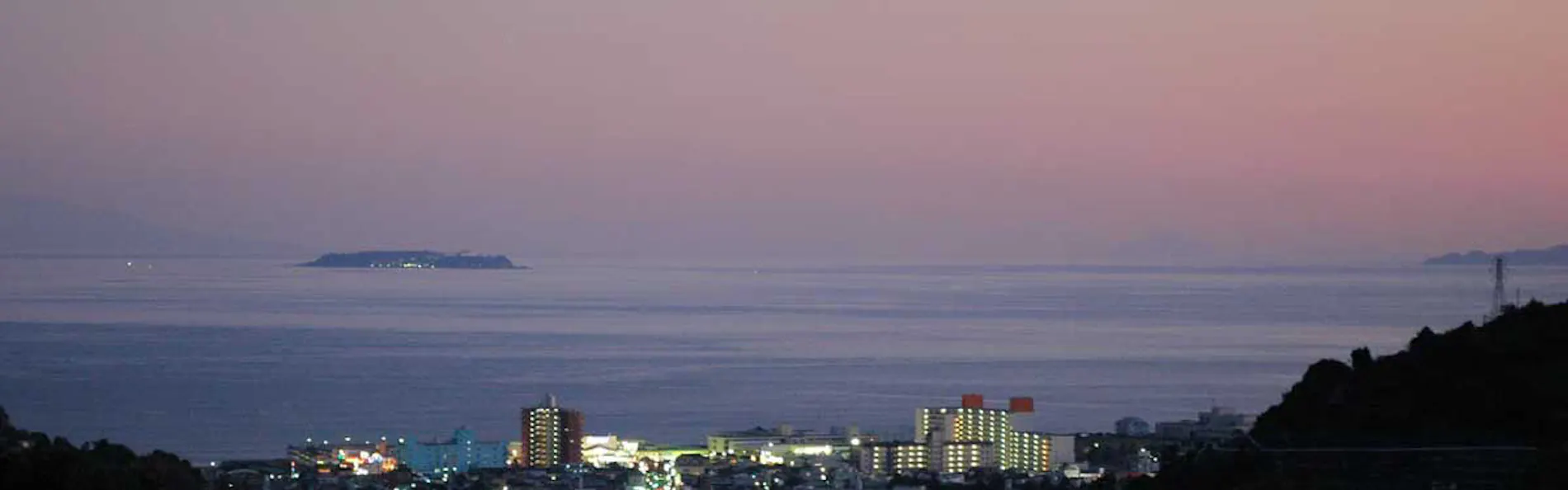 島、海、望むみかんの丘の貸切湯 ボンファム