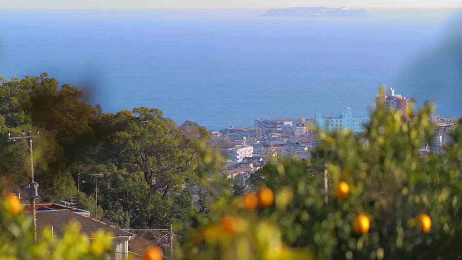 Island, Sea, View - Private Hot Spring on Mikan Hill - Bon Femme
