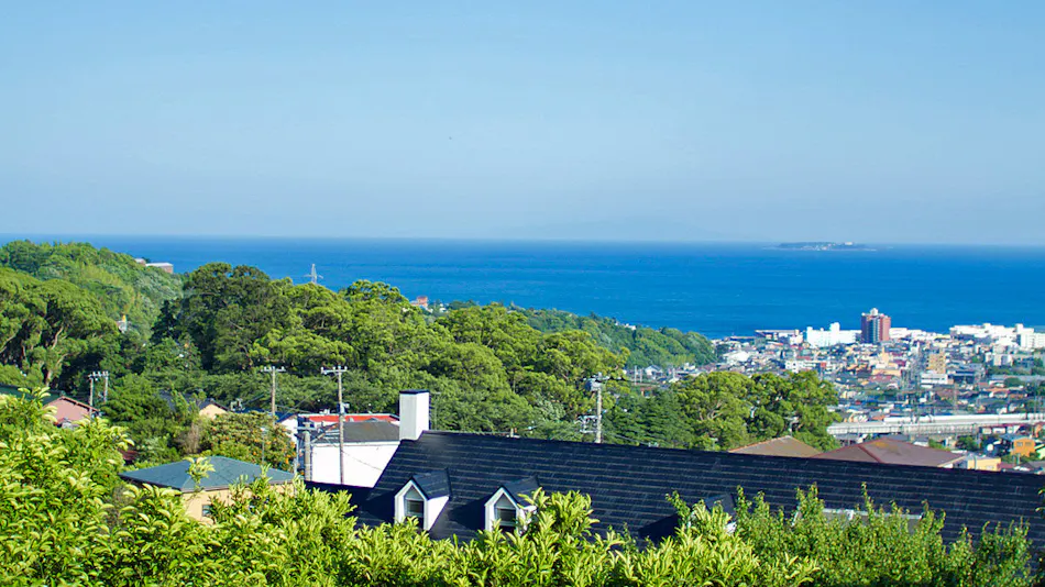Island, Sea, View - Private Hot Spring on Mikan Hill - Bon Femme