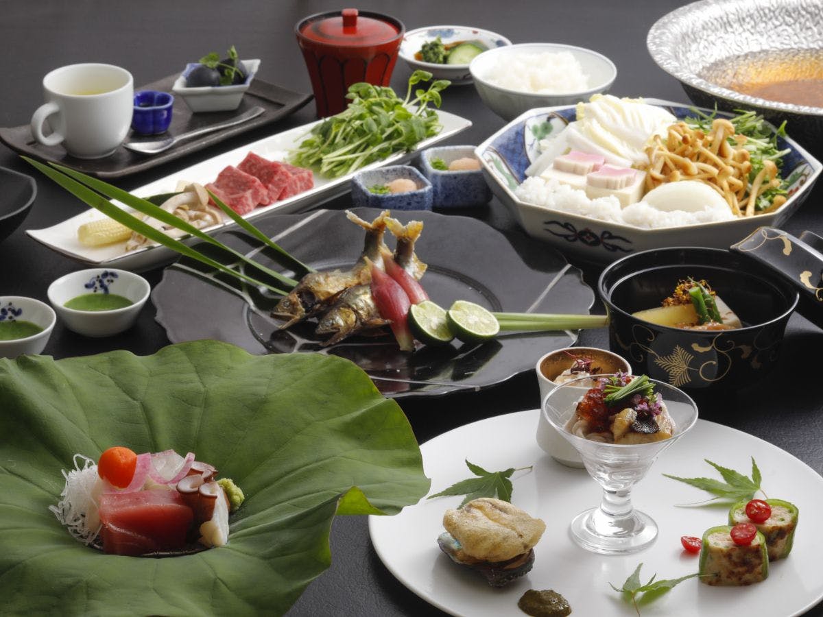 【夏】会席料理（お食事一例）