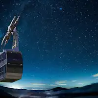 2156mから眺める満天の空へご案内