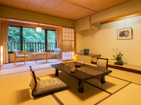 ■Kamar bergaya Jepang yang luas■<12 tatami>