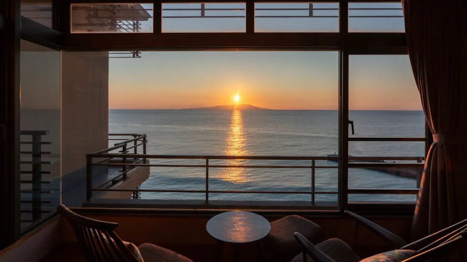Atagawa Inn with a View of Izu Oshima