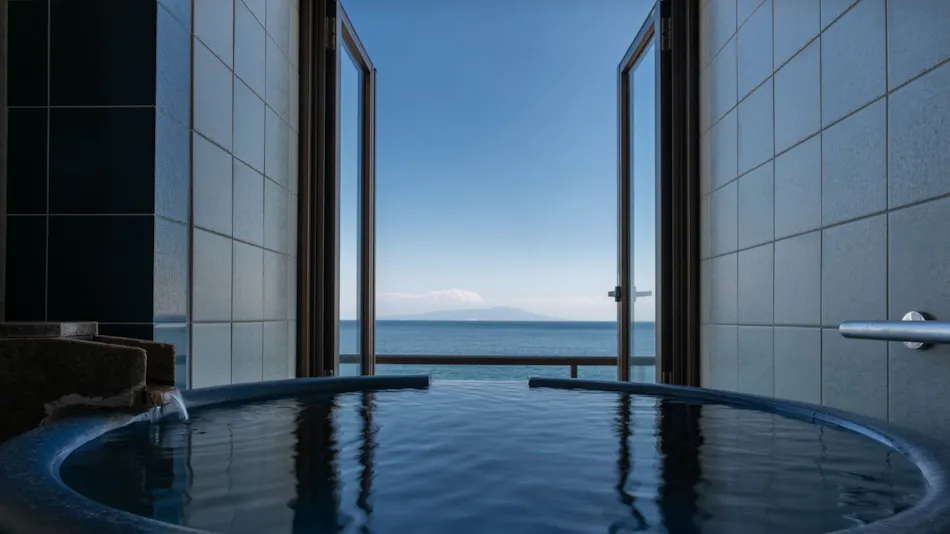 Atagawa Inn with a View of Izu Oshima