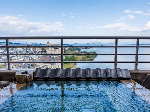 ห้องพิเศษเคียวโอมิ・อ่างอาบน้ำกลางแจ้ง (ตัวอย่าง)