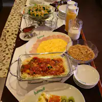 บุฟเฟ่ต์อาหารเช้า