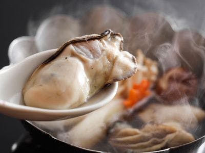 หอยนางรมอบไอน้ำ