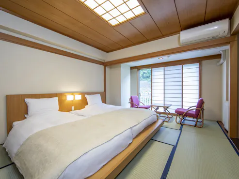 온천 거리관, 일본식 침실
