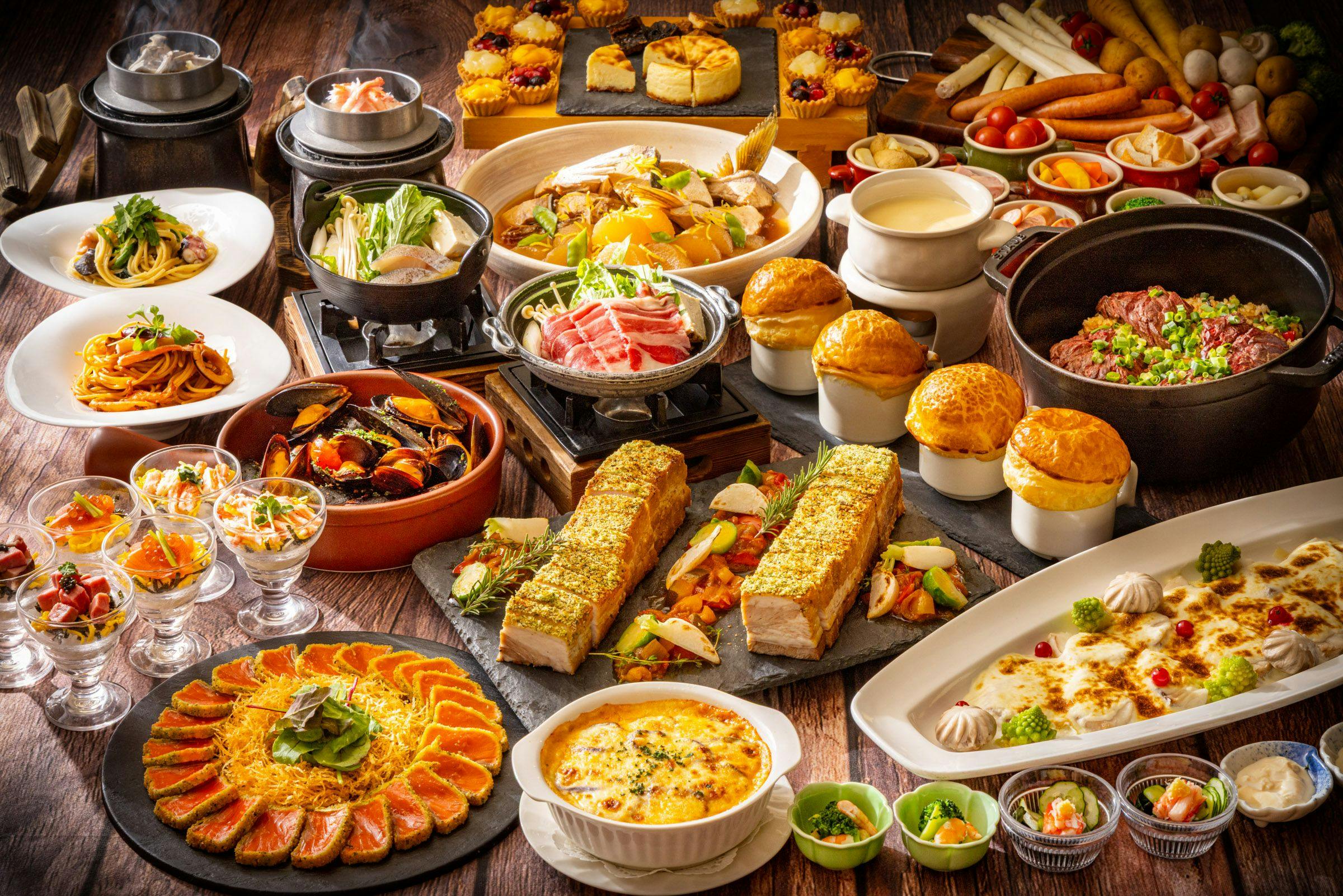 あったか煌めきフェア ブッフェ