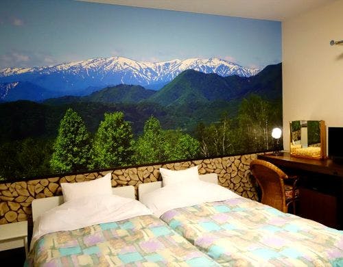 星降る山のゲストハウス　会津駒ツイン