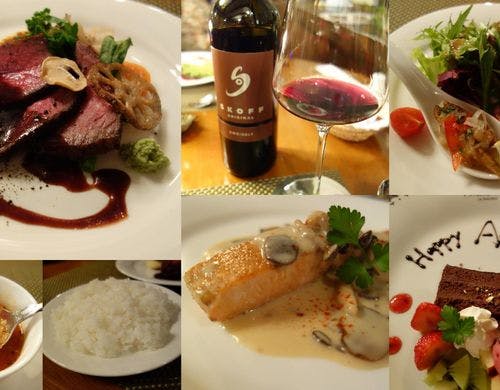 こだわりの欧風・旬彩フルコースディナー