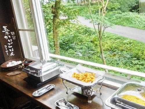 白馬の日替わり朝食（バイキングパターン）