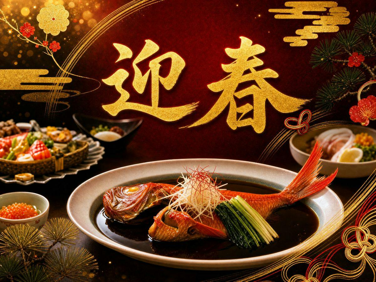 【12/31～1/2限定】 伊豆の味覚を織り交ぜた特別会席とおせち料理｜海を望む温泉宿で迎える新年