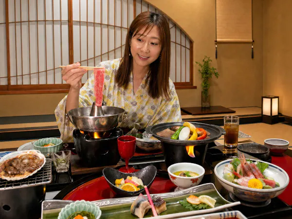 【特別室限定|部屋食確約】<特選会席-湯苑Yuen->料理長渾身の一皿を客室で味わう特別なひととき