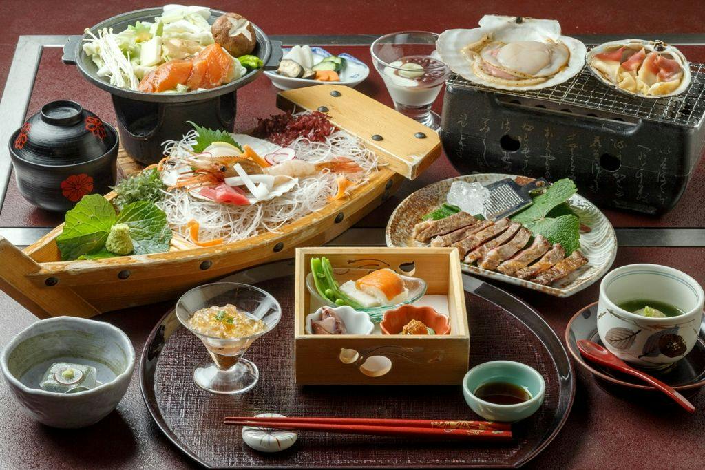 滝乃家別館玉乃湯 - 玉乃湯御膳＜＜料理長おすすめの料理をご賞味