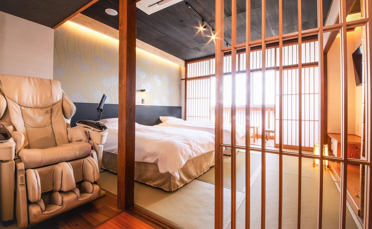 【Kamar Twin Standar dan Modern】